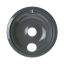Picture of GE 8 Inch Grey Porcelain Burner Bowl - Elec Part# WB31T10013