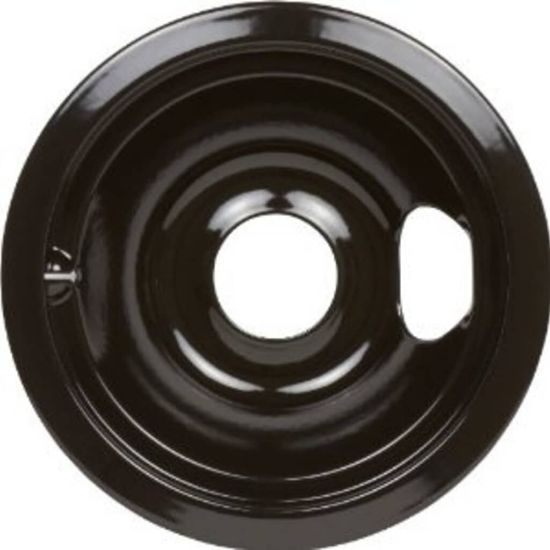 Picture of GE 6 Inch Black Porcelain Burner Bowl-elec Part# WB31T10014