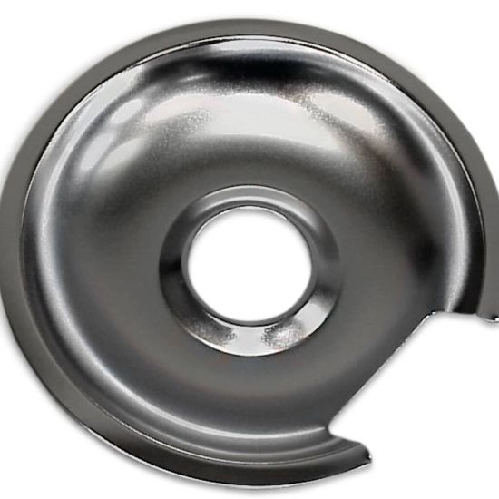 Picture of GE 8 Inch Chrome Burner Pan - Elec Part# WB32X10013