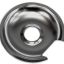 Picture of GE 8 Inch Chrome Burner Pan - Elec Part# WB32X10013