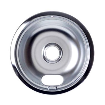 Picture of GE 8 Inch Chrome Burner Bowl - Elec Part# WB32X106