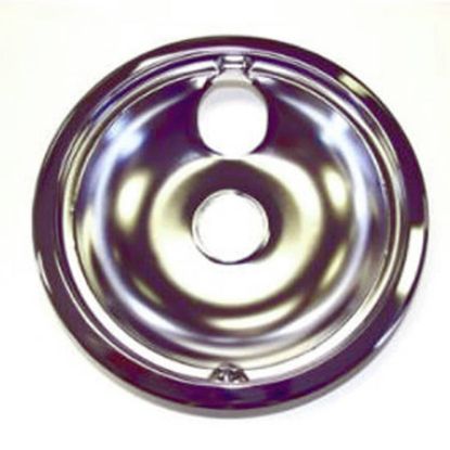 Picture of GE 8 Inch Chrome Burner Bowl - Elec Part# WB32X5076