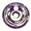 Picture of GE 8 Inch Chrome Burner Bowl - Elec Part# WB32X5076
