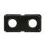 Picture of GE Double Black Porcelain Pan Left - Gas Part# WB34K10010