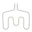 Picture of GE Bake Element Part# WB44T10069