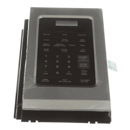 Picture of GE Black Contolr Panel White Led Part# WB56X29975