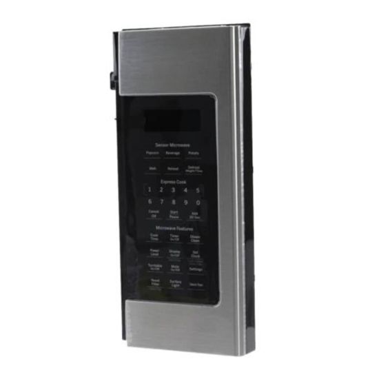 Picture of GE Stainless Steel Control Panel Part# WB56X35707