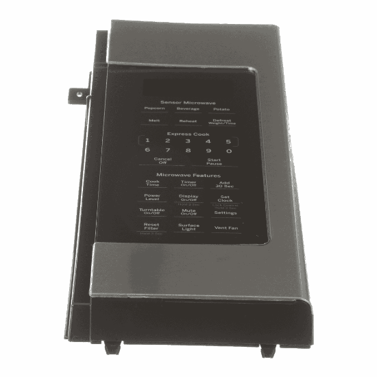 Picture of GE Stainless Steel Control Panel Part# WB56X35668