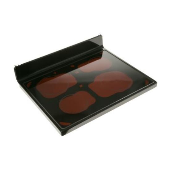 Picture of GE Range Top And Glass Asm Part# WB57K10142