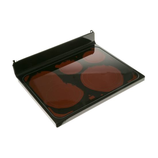 Picture of GE Rangetop Glass Asm Bk Part# WB62X20851