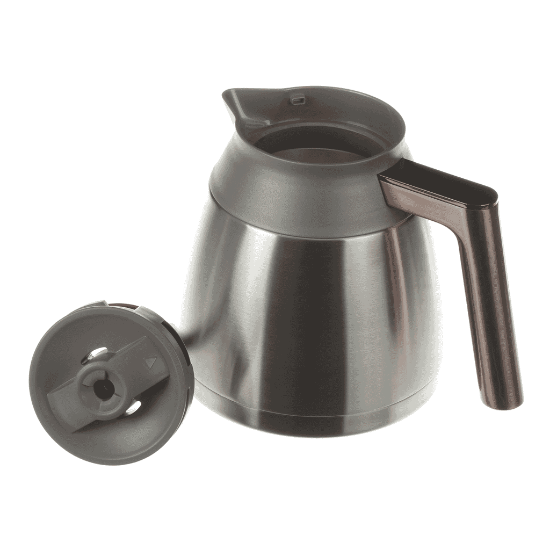 Picture of GE Brushed Stainless Vacuum Carafe With Lid Part# WC02X20401