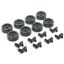 Picture of GE Dishwasher Lower Rack Kit (8Pk) Part# WD35X21041