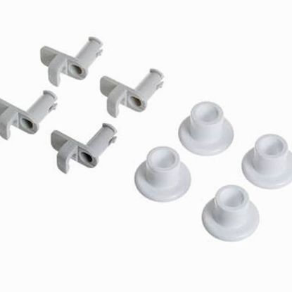 Picture of GE Dishwasher Upper Rack Kit (4 Pk) Part# WD35X20994