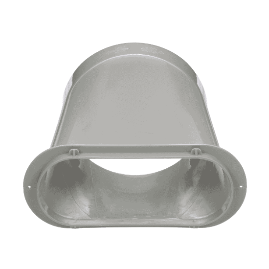 Picture of GE Flat Exhaust Duct Connector Part# WJ76X26220