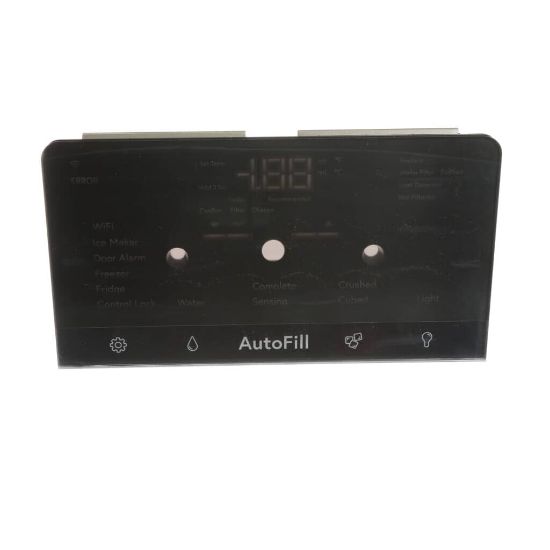 Picture of GE Stainless Steel Display Part# WR09X41171