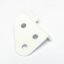 Picture of GE White Ice Box Door Lower Hinge Part# WR13X31795