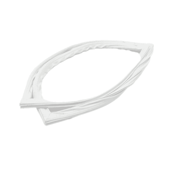 Picture of GE White Fresh Food Door Gasket 19 Part# WR14X31085