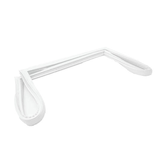 Picture of GE White Frzr Door Gasket Part# WR14X43327