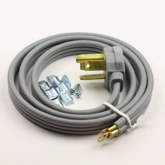 Picture of GE 3-Wire, 5 Feet Length, 30-Amp Cord Part# WX09X10003