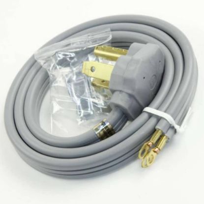Picture of GE 3-Wire, 4 Feet Length, 30-Amp Cord Part# WX09X10002