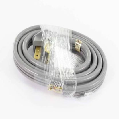 Picture of GE 3-Wire, 5 Feet Length, 40-Amp Cord Part# WX09X10007