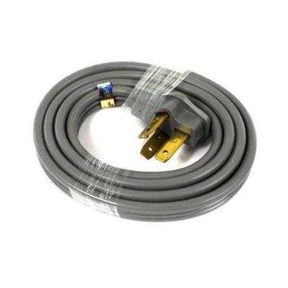 Picture of GE 3-Wire, 6 Feet Length, 40-Amp Cord Part# WX09X10008