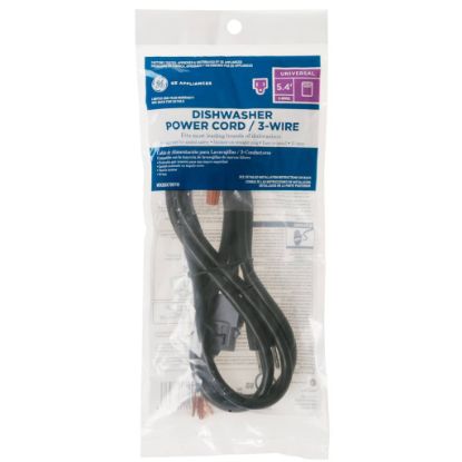 Picture of GE Dw Power Cord 5'4" Universal Part# WX09X70910
