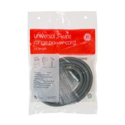 Picture of GE 3-Wire, 5 Feet Length, 50-Amp Cord Part# WX09X10011