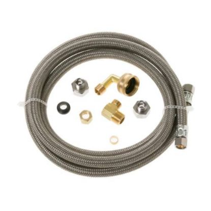 Picture of GE 6 In. Braided Connector Kit Part# WX28X326