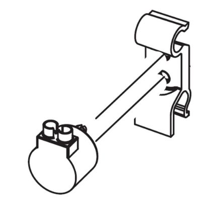 Picture of Samsung Fixer-bimetal;rf9000r,pp,t1.5,natural,1, Part# DA61-13585A