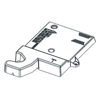 Picture of Samsung Cover Hinge-fre;rs53000tc,abs,t2.3,ebony Part# DA63-09703B