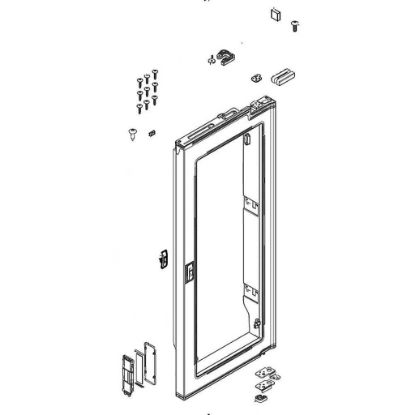 Picture of Samsung Packing Svc Kit Assembly Part# DA82-02227Q