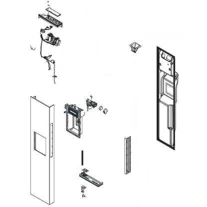 Picture of Samsung A/s Assy-foam Fre Dispenser 110V;rs5300t Part# DA82-02804A