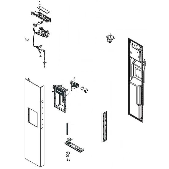 Picture of Samsung A/s Assy-foam Fre Dispenser 110V;rs5300t Part# DA82-02804A