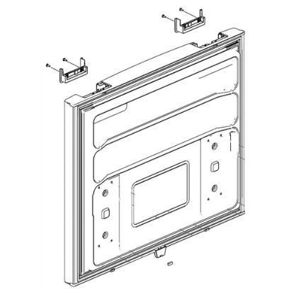 Picture of Samsung Assembly Door Foam-fre Part# DA91-03651Q