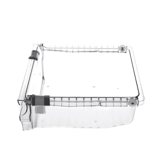 Picture of Samsung Assembly Case Veg-left;rf6500c,tp Gray,no Tr Part# DA97-08438K