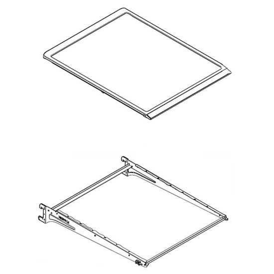 Picture of Samsung Assembly Shelf Slide-ref Part# DA97-14594C