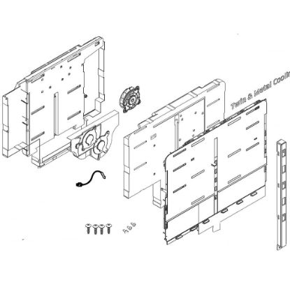 Picture of Samsung Cover Assembly Evap-ref Part# DA97-17362A