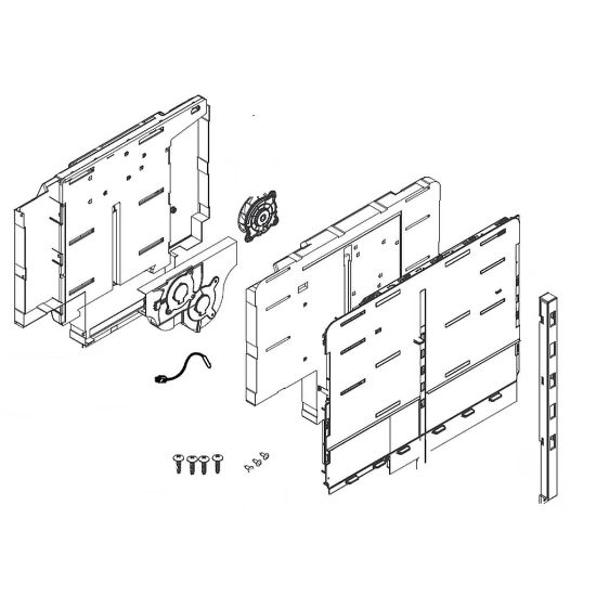 Picture of Samsung Cover Assembly Evap-ref Part# DA97-17362B