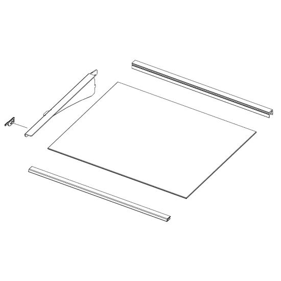 Picture of Samsung Assembly Shelf-ref;aw4-cd,shelf Fi Part# DA97-20043A