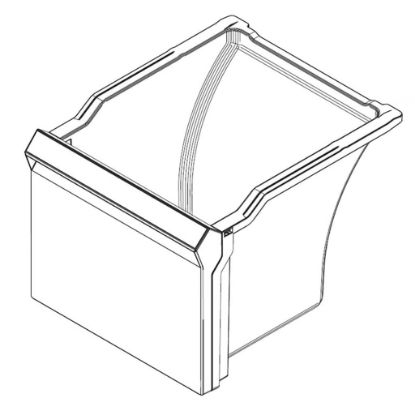 Picture of Samsung Assembly Case Basket-low;rs5300tc Part# DA97-20626A