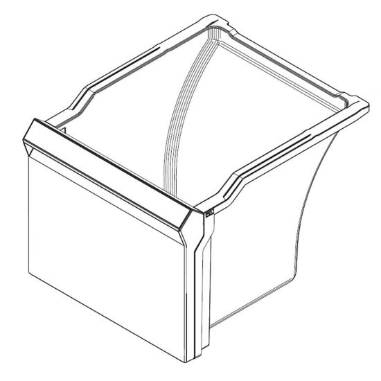Picture of Samsung Assembly Case Basket-low;rs5300tc Part# DA97-20626A