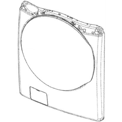 Picture of Samsung Assembly Frame Front Part# DC97-18319N