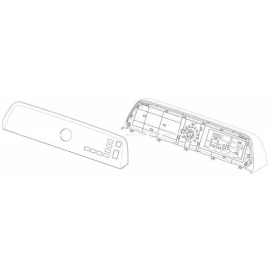 Picture of Samsung Control Panel Part# DC97-22302A