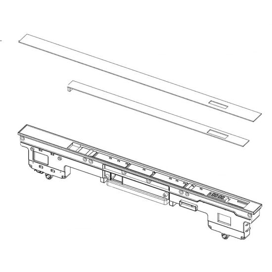 Picture of Samsung Assembly Panel Control Part# DD97-00467B
