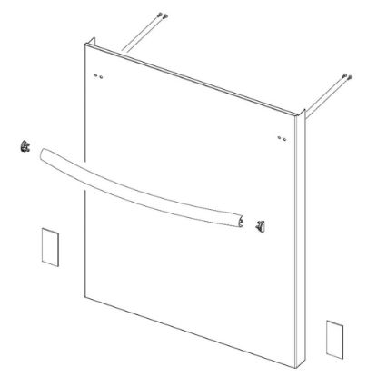Picture of Samsung Assembly Door-outer Part# DD97-00619B