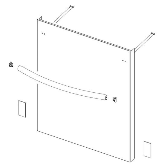 Picture of Samsung Assembly Door-outer Part# DD97-00619B