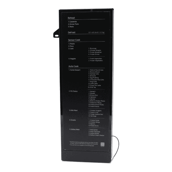Picture of Samsung Control Panel Part# DE94-05563A