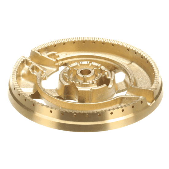 Picture of Samsung Burner Head;nx9000t,brass,23k Btu, Dual, Part# DG62-00299A