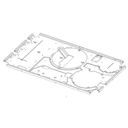 Picture of Samsung Assembly Bracket Panel Part# DG94-01523B